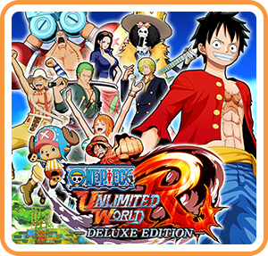 One Piece: Unlimited World R: Deluxe Edition box art for Nintendo Switch